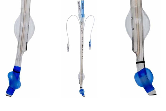 Tube endotracheal double lumen azo ampiasaina