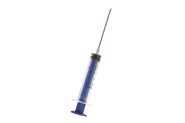 Blue needle